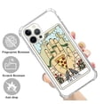 thumbnail image 2 of Tarot Card Pizza Case for iPhone 13 Pro,Aesthetic Art Design TPU Bumper Cover Case, 2 of 5