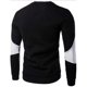 thumbnail image 2 of Mens Tops Round Neck Long Sleeve Pullover Top Casual Sweatshirt, 2 of 3