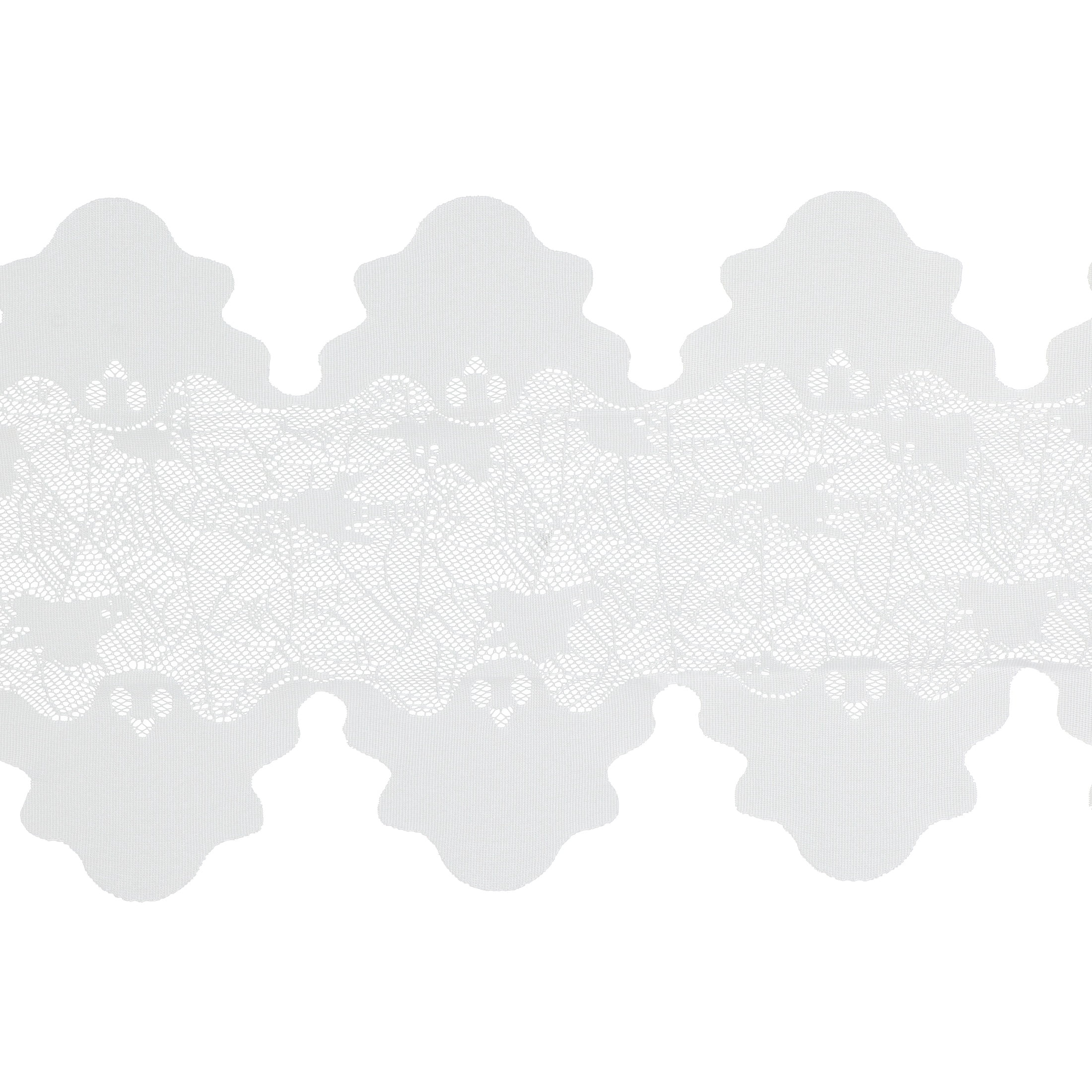 Fabric Spiderweb Table Runner, White, 80" x 20", Halloween by Way To Celebrate