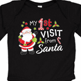 thumbnail image 4 of Inktastic My First Visit from Santa Boys or Girls Long Sleeve Baby Bodysuit, 4 of 5