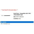 thumbnail image 2 of Hood Strut - Compatible with 1990 - 1996 INFINITI Q45 1991 1992 1993 1994 1995, 2 of 2