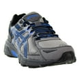thumbnail image 2 of Asics Men's Gel-Venture 6 Aluminum / Black Directoire Blue Ankle-High Running Shoe - 12M, 2 of 6
