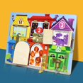 thumbnail image 2 of Tablero ocupado Casa de animales DIY Bloque ocupado Montessori Educación temprana Pensamiento educativo Cognición Manos en el cerebro Juguetes para niños Regalo Gao Jinjia LED, 2 of 2