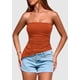 thumbnail image 5 of Remera PRETTYGARDEN 2025 Top Tubo Strapless Rojo Óxido Talle L, 5 of 6