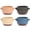Multicolor, variant on French Onion Soup Bowls with Handles, 16 Oz Ceramic Soup Serving Bowl Crocks - Oven Safe Bowls for Chili, Beef Stew, Cereal, Pot Pies, Set of 4