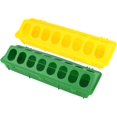 thumbnail image 1 of Comedero para palomas con ranuras iluminadas, recipiente para comida para palomas, tazas de alimentación, 2 piezas, 1 of 5