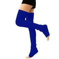 thumbnail image 2 of Blue Socks Women's Knit Vertical Stripe Seasonal Over The Knee Long Socks Yoga Sports Casual Socks, 2 of 6