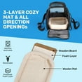 thumbnail image 4 of Cat Carriers Dog Carrier For Small Medium Cats Dog Soft Sided, Collapsible Waterproof Travel Puppy Carrier, 4 of 7