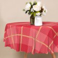 thumbnail image 6 of Green Tablecloth, Merry Christmas, Water and Grease Resistant Wipeable Rectangular Tablecloth Decoration, Snowman, 60x84 inch, 6 of 6
