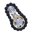 thumbnail image 3 of Black Gear Chain Fingertip Sprocket Flywheel Decompression Toy, 3 of 9