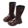 thumbnail image 1 of Baby Girl Boots, British Style Short Boots for Older Children, 1 of 9
