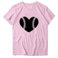 thumbnail image 1 of Blusas de Manga Corta para las Mujeres Divertido Impreso Cuello Redondo Tee, Vintage Humor Gráfico Blusas de Primavera para las Mujeres, 1 of 3
