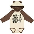 thumbnail image 3 of Inktastic Pirate Future Childs Boys or Girls Long Sleeve Baby Bodysuit, 3 of 5