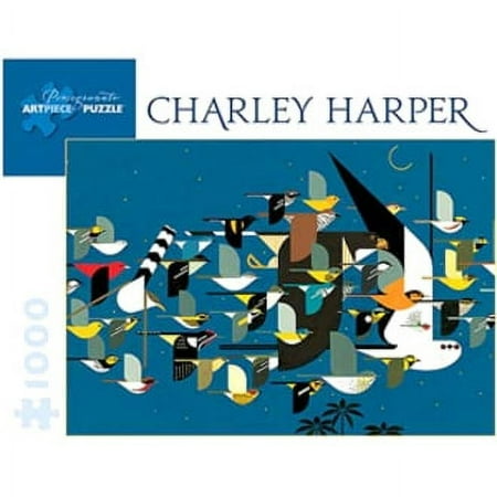 UPC: 0717195225506 | Pomegranate Charley Harper Mystery of the Missing Migrants Puzzle