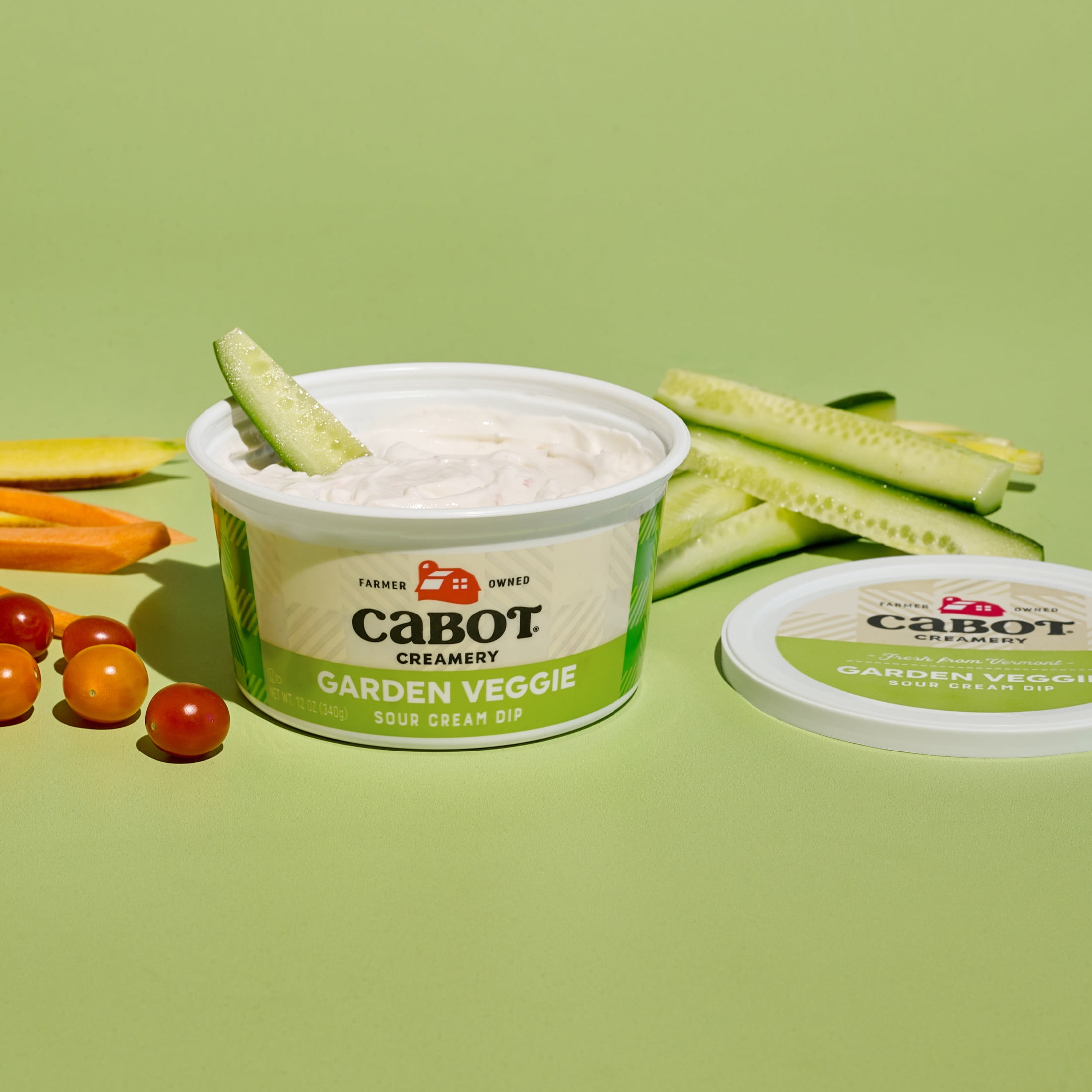 Cabot Creamery Dip Garden Veggie 12 oz (Refrigerated Spread)