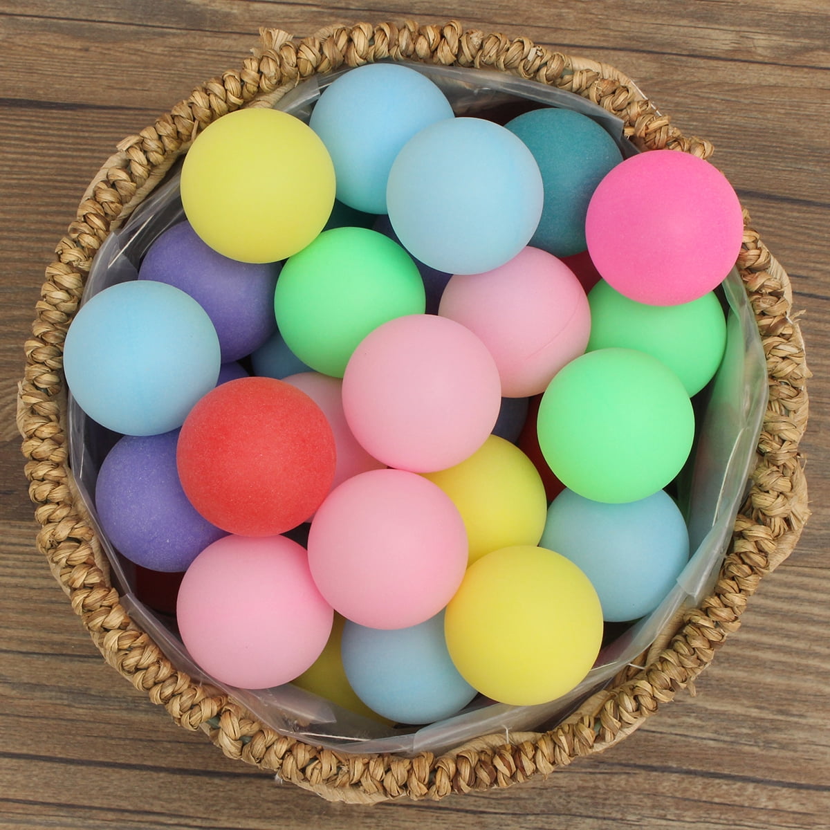 50pcs Ping Pong Ball Beer Table Tennis Lucky Dip Gaming Lottery Washable Green 