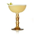 thumbnail image 2 of Libbey , Ensemble de 4 Verres à Cocktail, Tiki Tige Ambre Coupe (8.5 oz), 2 of 6