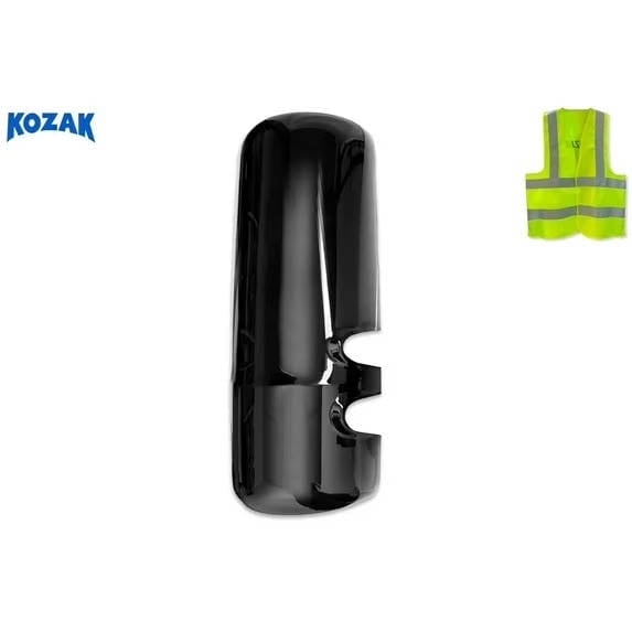 Kozak Compatible with T680 T880 Black Door Mirror Cover Right Passenger Side
