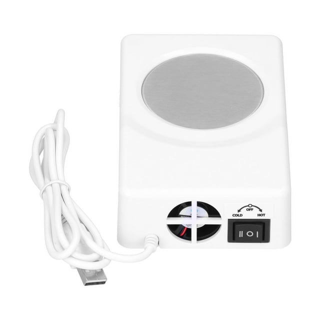 Heating Cooling Coaster, Durable With USB Interface, Electric Cup Coaster, For Flat-bottomed Cups, Office,