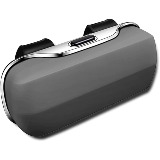 Support de Lunettes de Soleil pour Pare-Soleil de Voiture, protection et Boîte de Rangement pour Lunettes de Voiture, Ouverture et Fermeture à un Bouton, Résistant aux Rayures