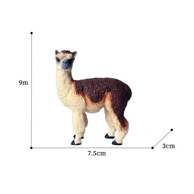 Realistic Poultry Animals Simulation Goat Alpaca Lamb Antelope Ranch Poultry Model PVC Action Figure Figurines Education Kid Toy
