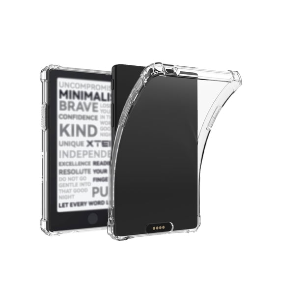 HYRACPO TPU Case for XTEINK X4 pro 4.3 inch, Soft Flexible Shockproof Protective Tablet Cover, Anti-Scratch & Lightweight Slim Design-Clear