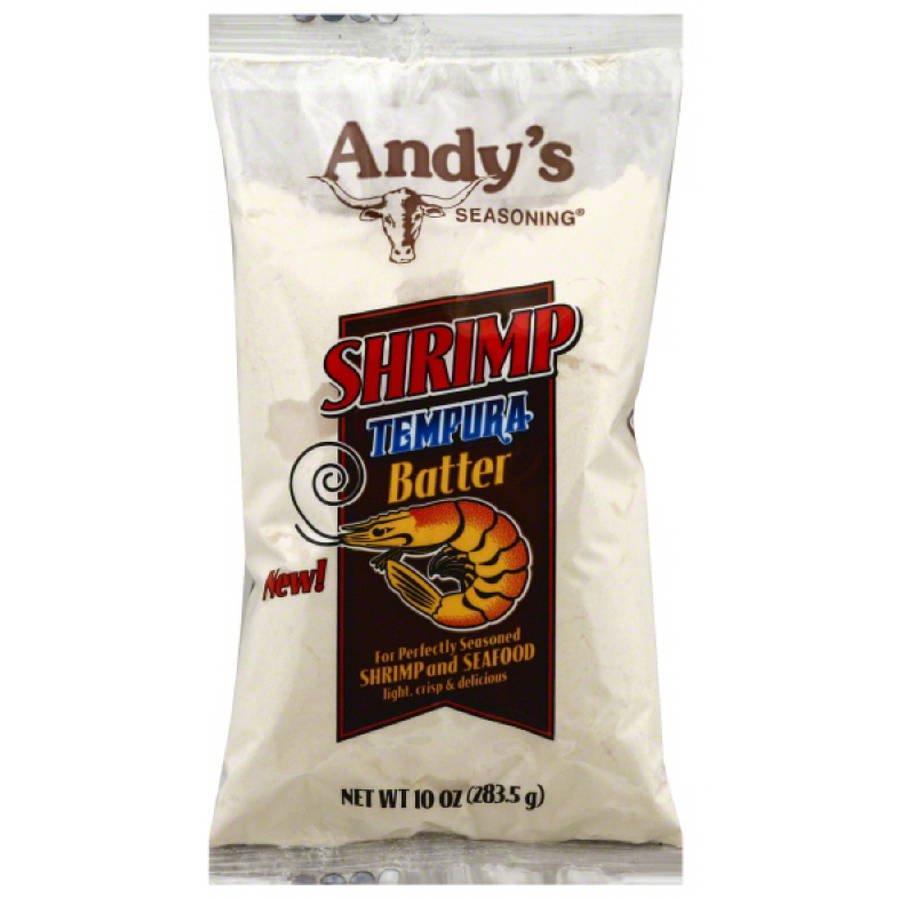 Andy's Seasoning Shrimp Tempura Batter, 10 oz, (Pack of 12) Walmart