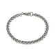 thumbnail image 1 of JeenMata Pulsera de Cadena Cubana Fina de 6 mm - Cadena Fina - Joyería Informal para Hombres, 1 of 5