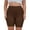 Mid Waist Brown, variant on Anyfit Wear 3 Packs Plus Size Mid Waisted Body Shaper Shorts Shapewear for Women Tummy Control Thigh Slimming Panties