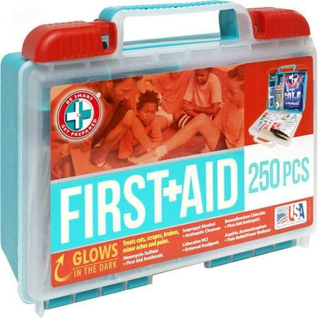 Be Smart Get Prepared First Aid Kit, 250 pc