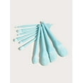 thumbnail image 2 of Fofosbeauty Makeup Brushes Pinceaux à maquillage Kit 10 Pcs Set, Powder Foundation Eyeshadow Eyeliner Lip Brush with a Storage Bag, Babyblue, 2 of 6