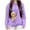 A01-Purple, variant on QATAINLAV Womens Pet Carrier Kangaroo Pocket Hoodies Solid Color Long Sleeve Hooded Sweatshirts Loose Casual Pullover Tops, Green, S