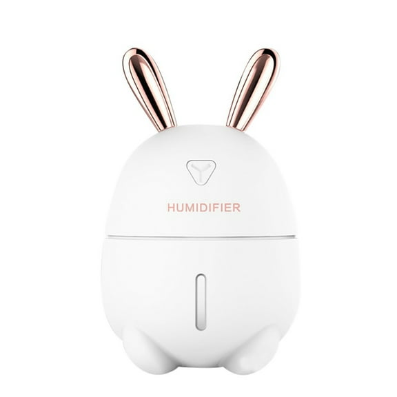 Portable USB Rabbit Aromatherapy Humidifier with Oil Diffuser and Air Purifier Function for Home Desk