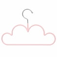 thumbnail image 2 of Plastic Hanger for Pants and Skirts - Durable Wardrobe Organizer for Home, Closet, Dorm, and Retail Displays Pink, 2 of 6