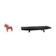 thumbnail image 1 of Adorno De Caballo Dalecarlian Sueco, Figura Coleccionable Con Bandeja Rústica De Madera. Cuenco Decorativo Multiusos Para El Hogar: Estantería, Entrada, Alacena, Despensa, Mesa De Centro., 1 of 8