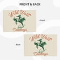 thumbnail image 4 of Placemats Set of 4 / 6, West Cowboys Placemats for Dining Table Indoor/Outdoors Heat Resistant Washable Placemats 18" x 12", 4 of 8