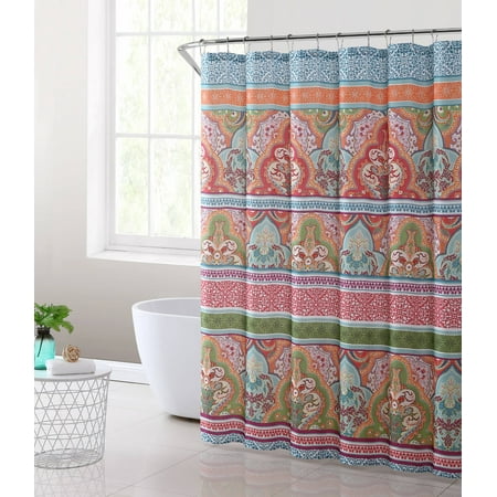 Better Homes Gardens Jeweled Damask 70 X 72 Polyester Shower Better Homes Gardens Jeweled Damask 70 X 72 Polyester Shower Curtain