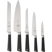 Mercer Culinary M19100 Zum 6 Piece Forged Block Set, Stainless Steel/Glass