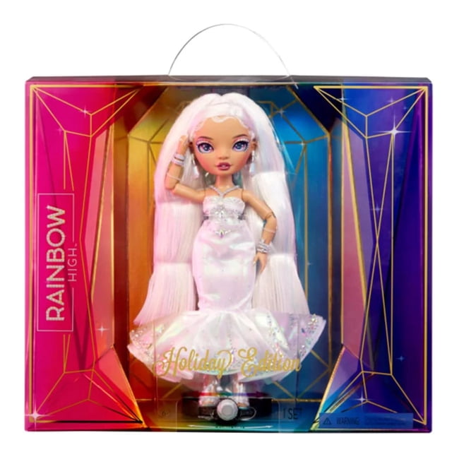 Muñeca Rainbow High Roxie Grand Edición Navideña 2022 con accesorios