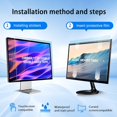 2Pack 24 Inch Computer Screen Protector Blue Light and Anti Glare