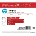 thumbnail image 7 of HP 15.6" Laptop, Intel Core i3-1115G4, 8GB RAM, 256GB SSD, Mossy Oak Country DNA, Windows 11 Home, 15-dy2033wm, 7 of 7