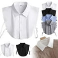 thumbnail image 3 of Gray Fake Collar Universal Fake Collar For Men And Women, Formal Shirt Collar, Versatile Professional Workwear, Bank Tax, Autumn, Winter And Spring Matching Decorative Collar, 3 of 8
