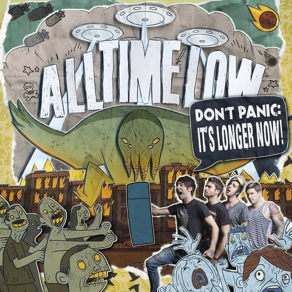 All Time Low - Don't Panic: It's Longer Now - Orange - Music & Performance - Vinyl