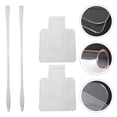 thumbnail image 4 of 2pcs Hand Makeup Mixing Palettes Makeup Cosmetic Plates with 2pcs Spatulas, 4 of 6