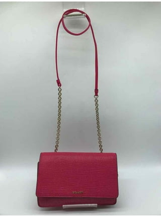 Leather crossbody bag Coach Pink in Leather - 32590387