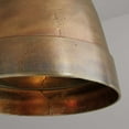 thumbnail image 2 of 1 Light Pendant In Urban/Industrial/Global/Farmhouse/Rustic/Artisan Style 12 High By 16.5 Wide-Oxidized Brass Finish    -Traditional Installation, 2 of 8