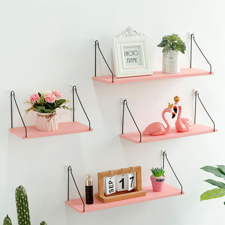 Dream Lifestyle Wall Mounted Floating Shelves, Creative Plastic