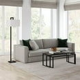 thumbnail image 4 of Evelyn&Zoe Modern Metal Floor Lamp with Square Shade, 4 of 13