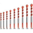 thumbnail image 6 of Kotkka/Peachloft Drill Bits, Brocas para Concreto, Cement Drill Bits for Concretes, Four Blade Serrated Eccentric Drillbits for Concrete, for Wood, Stone, Concrete, 6 of 8