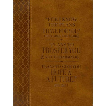For Know The Plans I Have You Lux Leather Journal Brown For Know The Plans I Have You Lux Leather Journal Brown